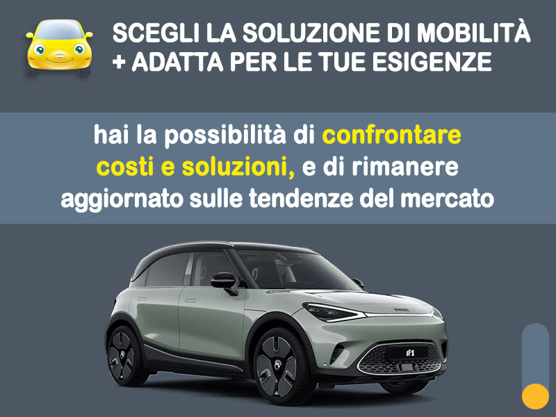Offerta SUV e CrossOver SMART #1: la quotazione più aggiornata del broker Medicredit Rent per il noleggio a lungo termine [febbraio 2026] Elettrica  foto 2