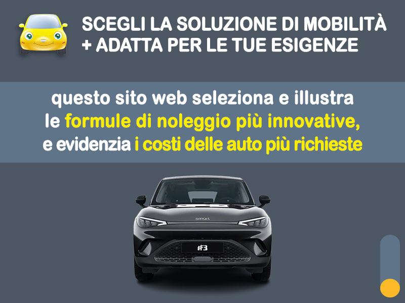 Offerta SUV e CrossOver SMART #3: la quotazione più aggiornata del broker Medicredit Rent per il noleggio a lungo termine [febbraio 2026] Elettrica  foto 1