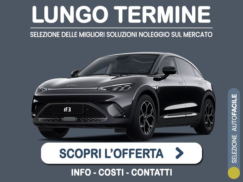 Offerta SUV e CrossOver SMART #3: la quotazione più aggiornata del broker Medicredit Rent per il noleggio a lungo termine [febbraio 2026] Elettrica  foto 0