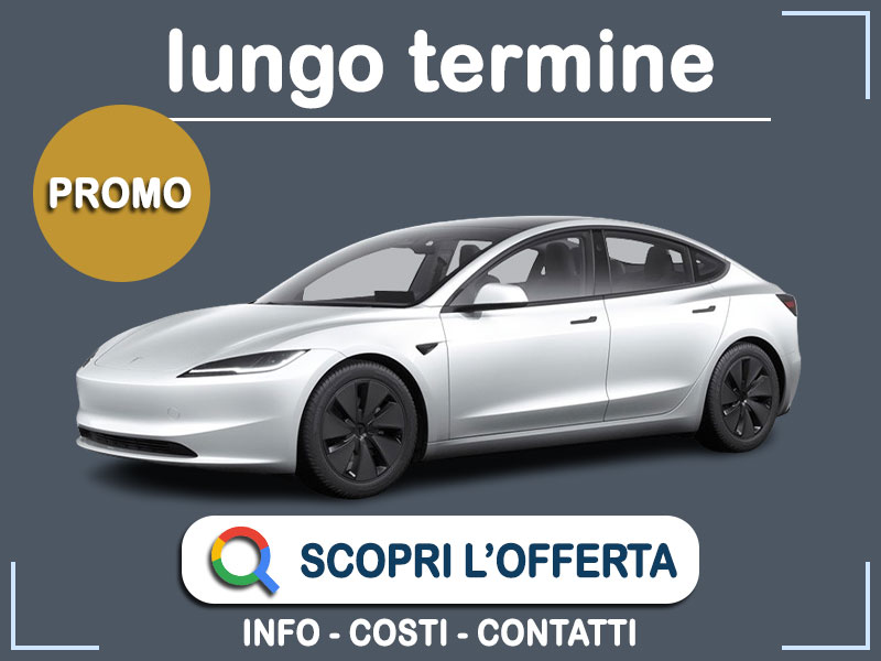 Offerta Berlina Noleggio TESLA MODEL 3 75 kWh Long Range Dual Motor AWD: scopriamo l'offerta promozionale di Medicredit Rent con extra sconto di 3.000€, valida fino al 31/03/2025 Elettrica  foto 0