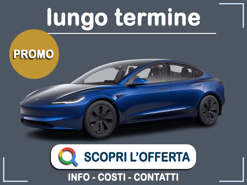 Offerta Berlina Noleggio TESLA 50 kWh RWD: scopriamo l'offerta promozionale di Medicredit Rent con extra sconto di 3.000€, valida fino al 31/03/2025 Elettrica  foto 0