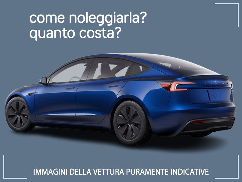 Offerta Berlina Noleggio TESLA 50 kWh RWD: scopriamo l'offerta promozionale di Medicredit Rent con extra sconto di 3.000€, valida fino al 31/03/2025 Elettrica  foto 1