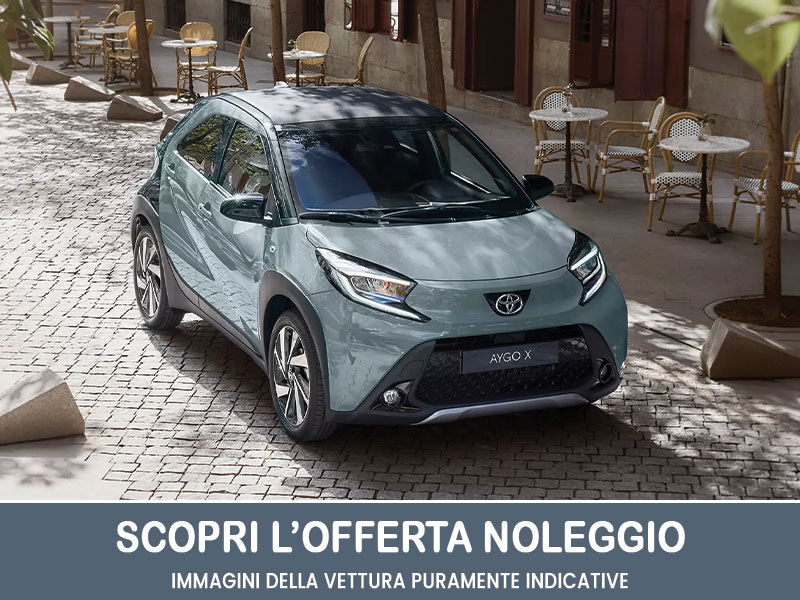 Offerta SUV e CrossOver Noleggio TOYOTA AYGO X 1.0B Trend S-CVT: scopriamo l'offerta promossa dal broker Medicredit Rent Benzina  foto 11