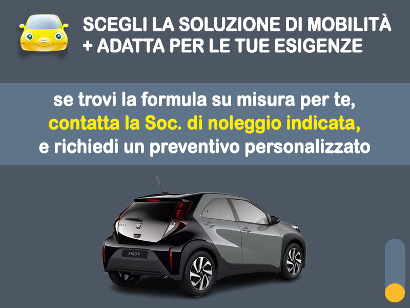 Offerta City car Noleggio lungo termine TOYOTA AYGO X: l'offerta di MT Motors con valutazione dello scoring finanziario più flessibile Benzina  foto 3