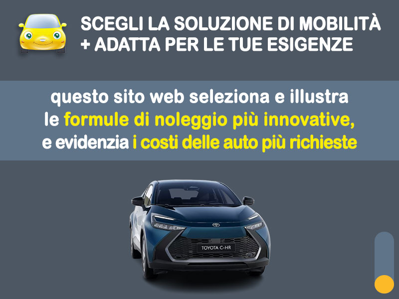 Offerta SUV e CrossOver Noleggio lungo termine TOYOTA C-HR: l'offerta di MT Motors con valutazione dello scoring finanziario più flessibile Plug-in Hybrid  foto 1