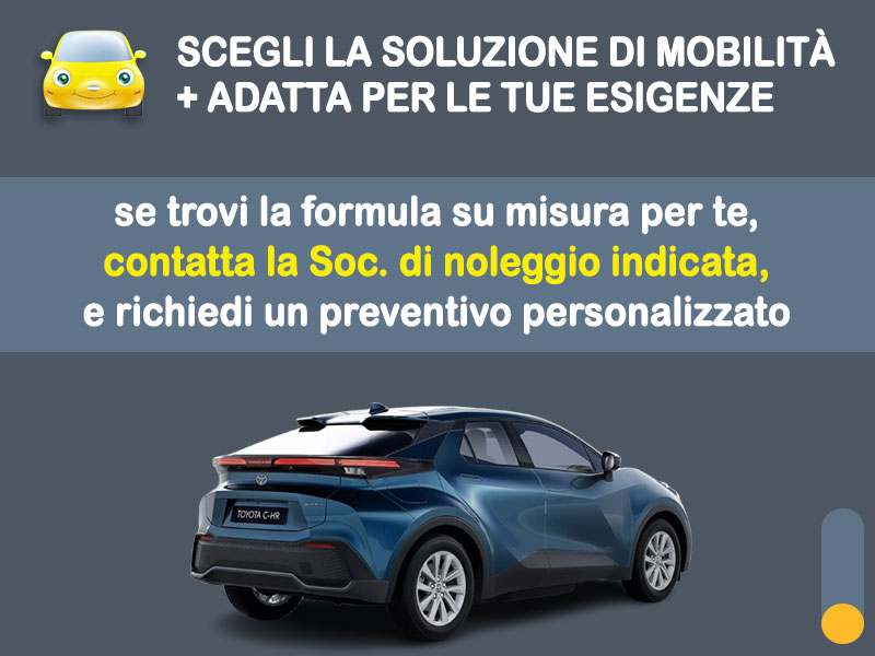 Offerta SUV e CrossOver Noleggio lungo termine TOYOTA C-HR: l'offerta di MT Motors con valutazione dello scoring finanziario più flessibile Plug-in Hybrid  foto 3