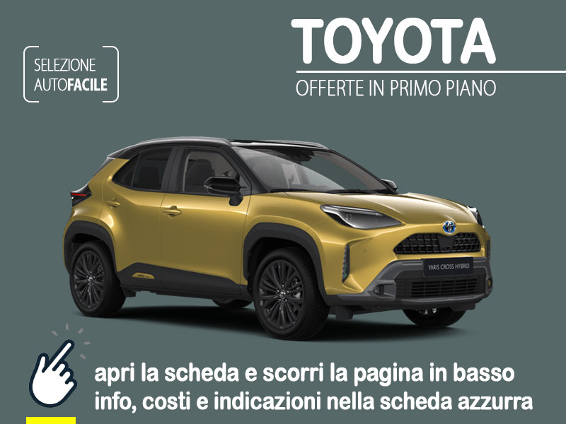 Offerta SUV e CrossOver Noleggio TOYOTA YARIS CROSS hybrid = l'offerta in promozione di KINTO One per luglio 2023 Full Hybrid  foto 0