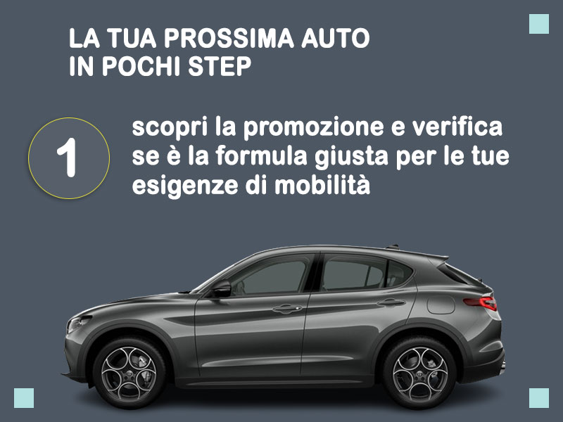 Offerta SUV e CrossOver Noleggio usato: ALFA ROMEO STELVIO 2.2 TD 210CV SPRINT AT8 Q4 - scopriamo l'offerta promozionale Re-use di Medicredit Rent Diesel  foto 1
