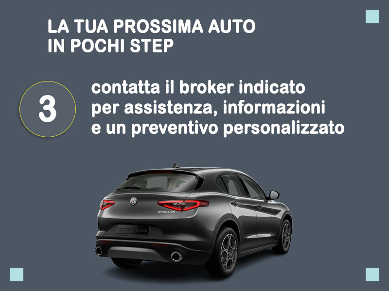 Offerta SUV e CrossOver Noleggio usato: ALFA ROMEO STELVIO 2.2 TD 210CV SPRINT AT8 Q4 - scopriamo l'offerta promozionale Re-use di Medicredit Rent Diesel  foto 3
