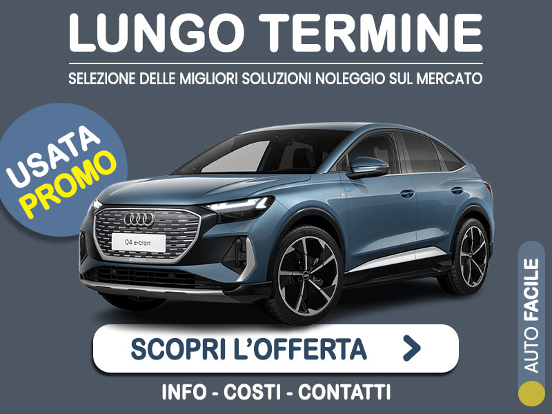 Offerta SUV e CrossOver Noleggio usato: AUDI Q4 Sportback e-tron = l'offerta promozionale del broker Medicredit Rent con canone scontato Elettrica  foto 0
