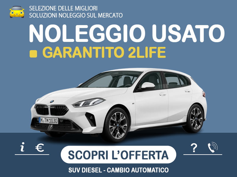 Offerta Berlina Noleggio usato: BMW serie 1 116i MSport Exterior - scopriamo l'offerta promossa da Medicredit Rent Benzina  foto 0