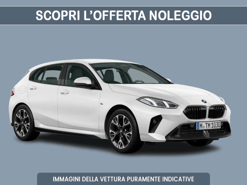 Offerta Berlina Noleggio usato: BMW serie 1 116i MSport Exterior - scopriamo l'offerta promossa da Medicredit Rent Benzina  foto 4