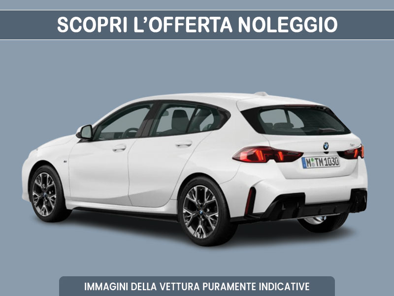 Offerta Berlina Noleggio usato: BMW serie 1 116i MSport Exterior - scopriamo l'offerta promossa da Medicredit Rent Benzina  foto 5