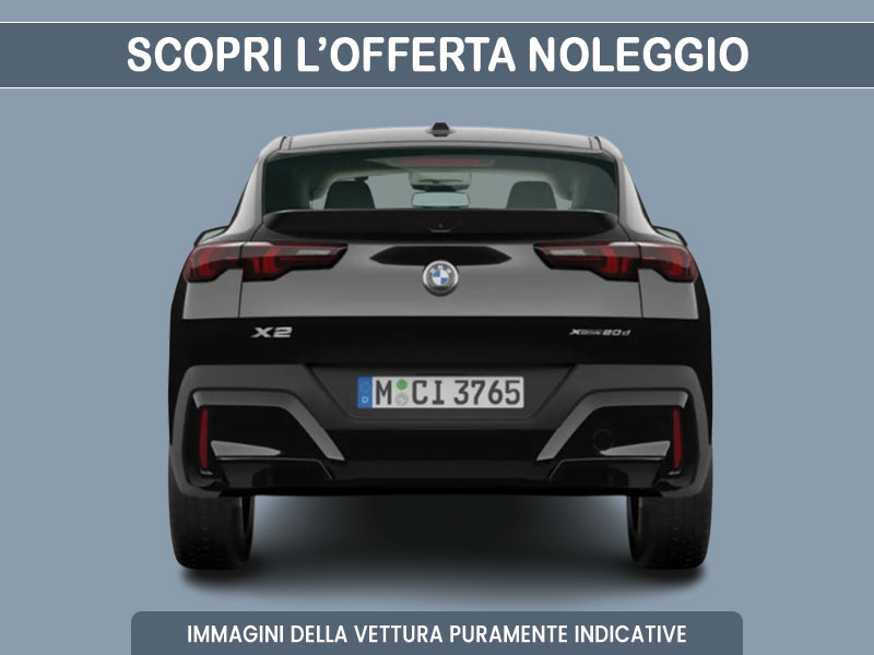 Offerta SUV e CrossOver Noleggio usato: BMW X2 xDrive 20d Business-X - scopriamo l'offerta promossa da Medicredit Rent Diesel  foto 8