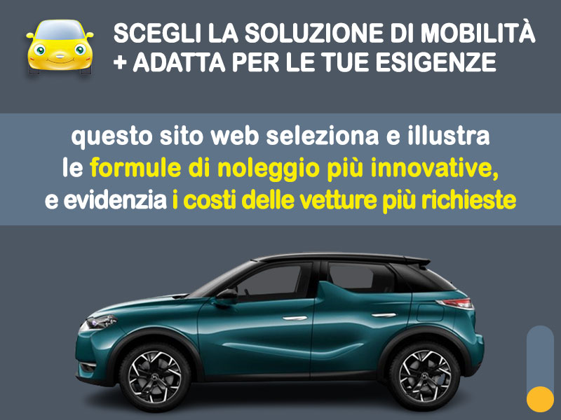 Offerta SUV e CrossOver Noleggio usato: DS 3 Crossback 130 BlueHDi = l'offerta promozionale del broker Medicredit Rent con canone scontato Diesel  foto 1