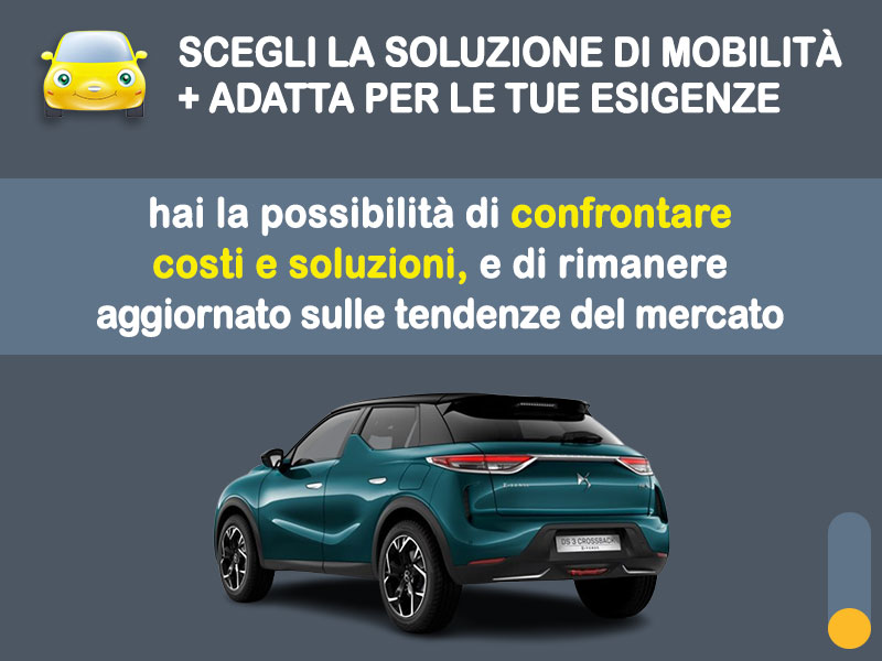 Offerta SUV e CrossOver Noleggio usato: DS 3 Crossback 130 BlueHDi = l'offerta promozionale del broker Medicredit Rent con canone scontato Diesel  foto 2