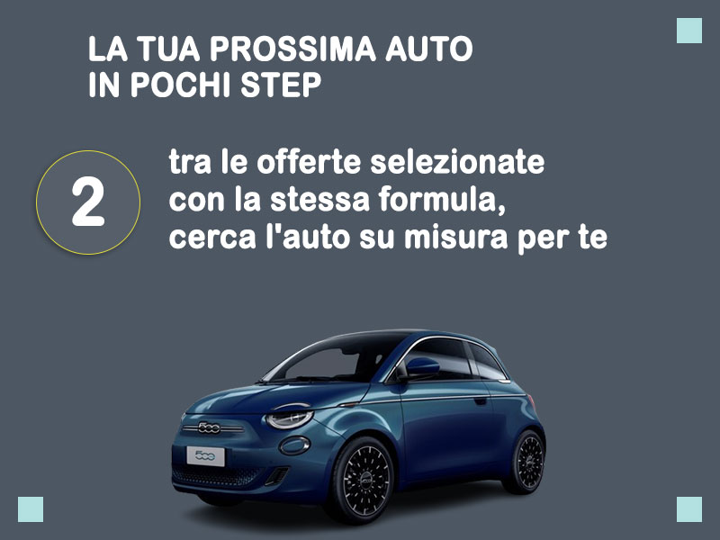 Offerta City car Noleggio usato: FIAT 500 ELETTRICA ICON + = scopriamo l'offerta Second Life di Medicredit Rent Elettrica  foto 2