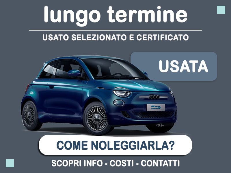 Offerta City car Noleggio usato: FIAT 500 ELETTRICA ICON + = scopriamo l'offerta Second Life di Medicredit Rent Elettrica  foto 0
