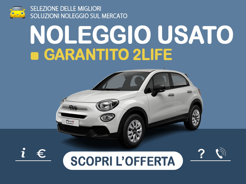 Offerta SUV e CrossOver Noleggio usato: FIAT 500X 1.3 Mjet - scopriamo l'offerta promossa da Medicredit Rent Diesel  foto 0