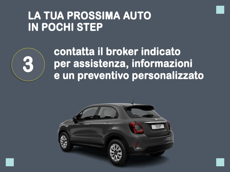 Offerta SUV e CrossOver Noleggio usato: FIAT 500X 1.6 MJET 130CV CONNECT - scopriamo l'offerta Second Life di Medicredit Rent Diesel  foto 3
