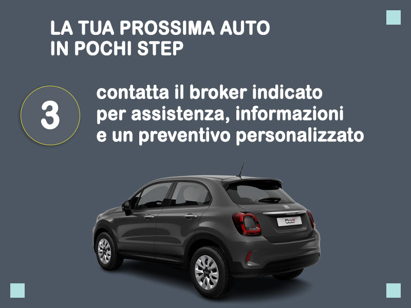 Offerta SUV e CrossOver Noleggio usato: FIAT 500X 1.3 MJet 95CV CONNECT - scopriamo l'offerta promozionale Re-use di Medicredit Rent Diesel  foto 3