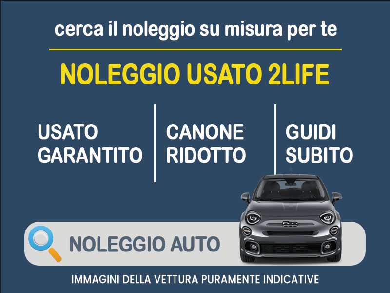 Offerta SUV e CrossOver Noleggio usato: FIAT 500X 1.0 T3 Lounge - scopriamo l'offerta promossa da Medicredit Rent Benzina  foto 2