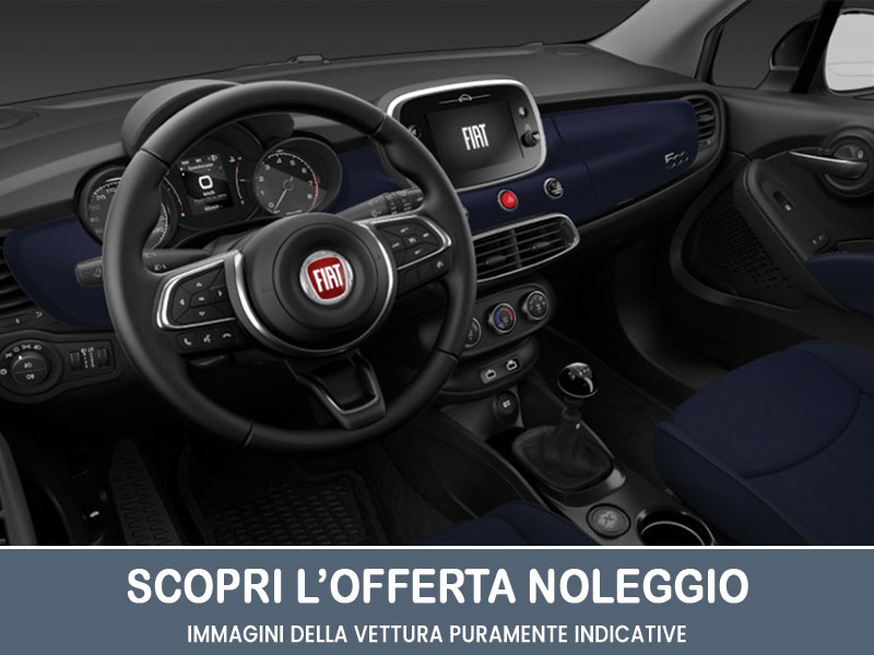 Offerta SUV e CrossOver Noleggio usato: FIAT 500X 1.0 T3 Lounge - scopriamo l'offerta promossa da Medicredit Rent Benzina  foto 6