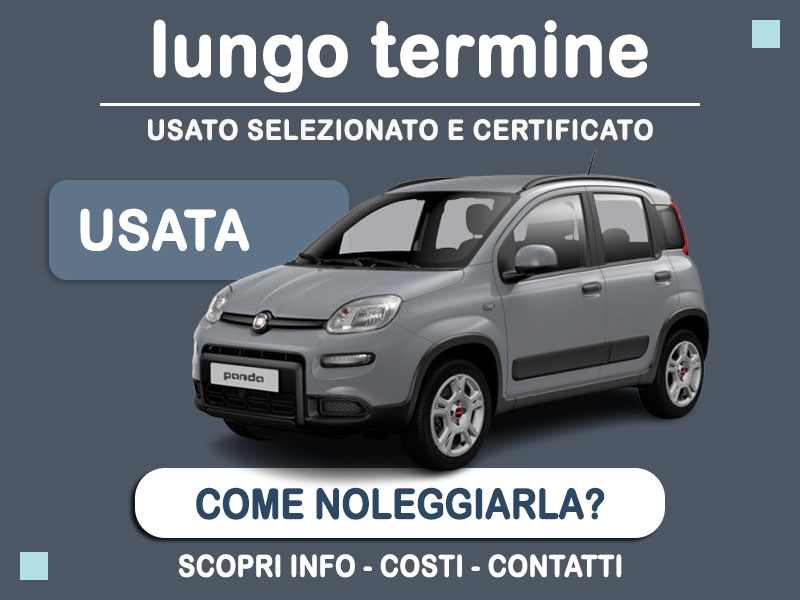 Offerta City car Noleggio usato: FIAT PANDA 1.0 HYBRID CITY LIFE - scopriamo l'offerta Second Life di Medicredit Rent Ibrida - benzina (MHEV)  foto 0