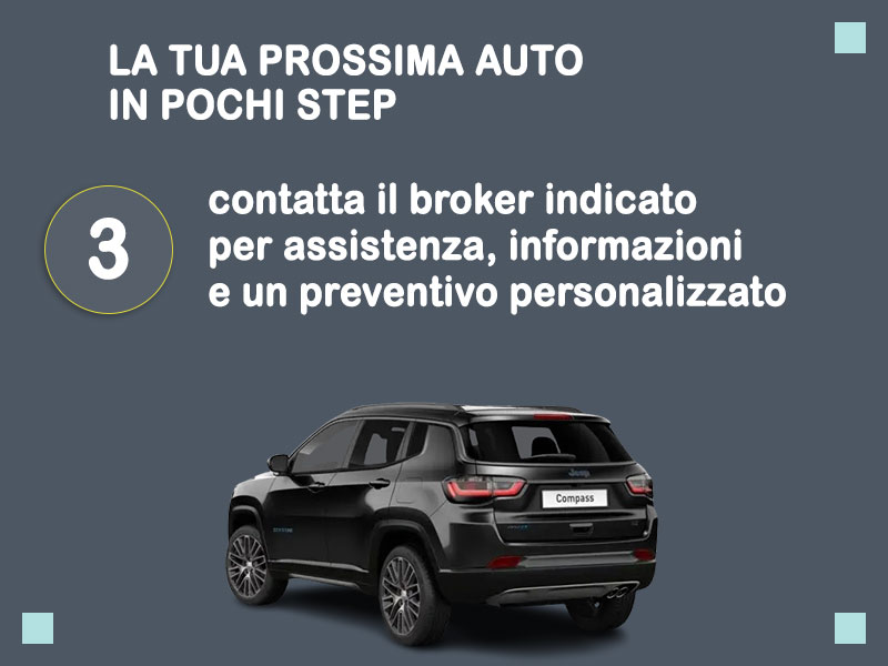 Offerta SUV e CrossOver Noleggio usato: JEEP COMPASS 1.6 MJET II 96KW BUSINESS - scopriamo l'offerta Second Life di Medicredit Rent Diesel  foto 3