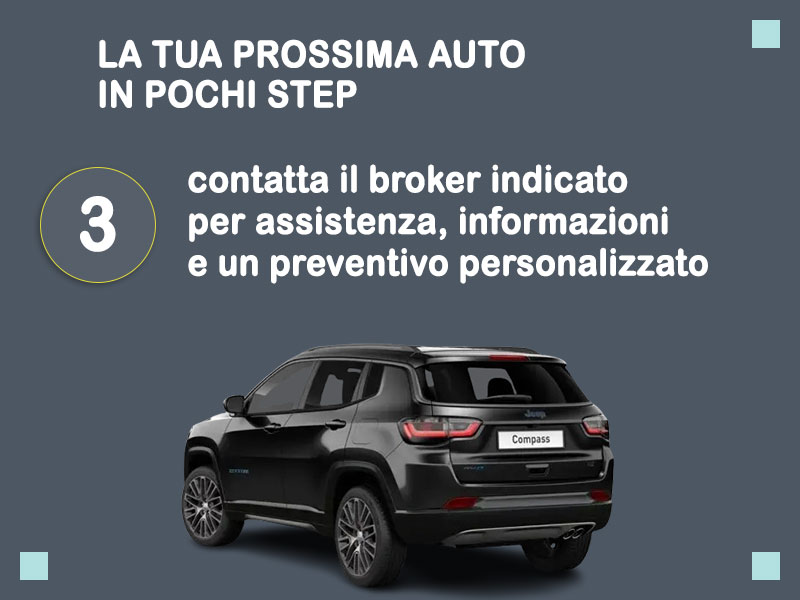 Offerta SUV e CrossOver Noleggio usato: JEEP COMPASS 1.6 MJet 96kW BUSINESS - scopriamo l'offerta promozionale Re-use di Medicredit Rent Diesel  foto 3