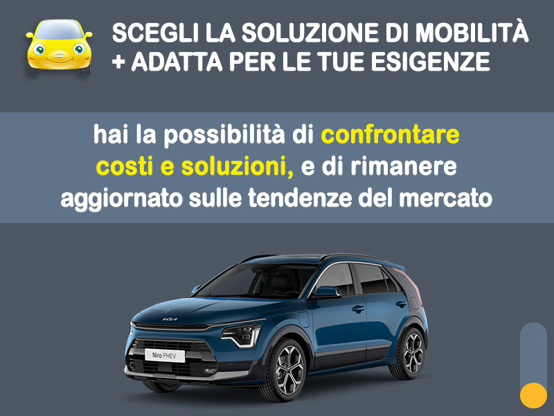 Offerta SUV e CrossOver Noleggio usato: KIA NIRO plug-in hybrid = l'offerta promozionale del broker Medicredit Rent con canone scontato Plug-in Hybrid  foto 2