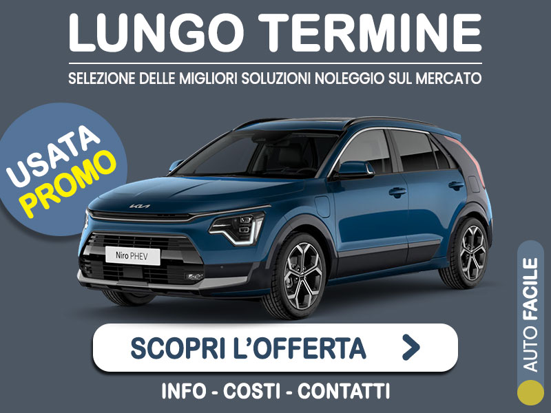 Offerta SUV e CrossOver Noleggio usato: KIA NIRO plug-in hybrid = l'offerta promozionale del broker Medicredit Rent con canone scontato Plug-in Hybrid  foto 0