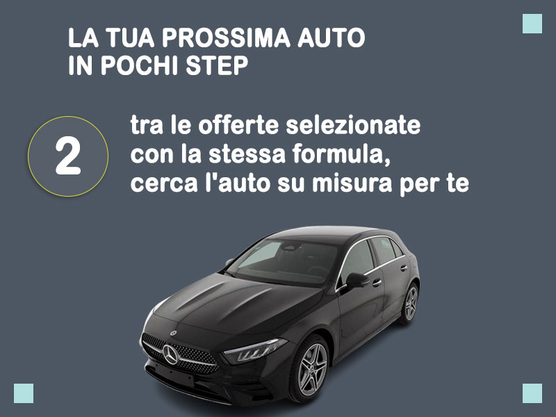 Offerta Berlina Noleggio usato: MERCEDES CLASSE A 250 E EQ-POWER AUTOMATIC PREMIUM - scopriamo l'offerta Second Life di Medicredit Rent Plug-in Hybrid  foto 2