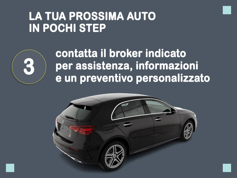 Offerta Berlina Noleggio usato: MERCEDES CLASSE A 250 E EQ-POWER AUTOMATIC PREMIUM - scopriamo l'offerta Second Life di Medicredit Rent Plug-in Hybrid  foto 3
