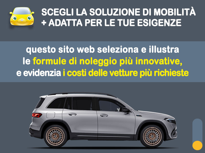 Offerta SUV e CrossOver Noleggio usato: MERCEDES-BENZ EQB full electric = l'offerta promozionale del broker Medicredit Rent con canone scontato Elettrica  foto 1