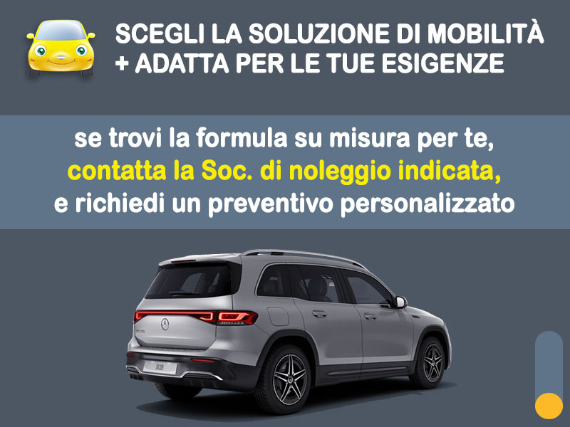 Offerta SUV e CrossOver Noleggio usato: MERCEDES-BENZ EQB full electric = l'offerta promozionale del broker Medicredit Rent con canone scontato Elettrica  foto 3