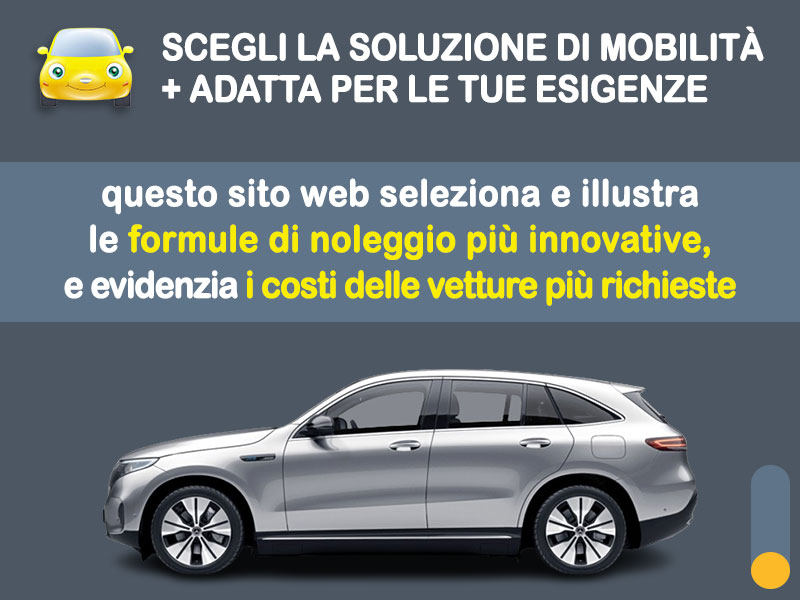 Offerta SUV e CrossOver Noleggio usato: MERCEDES-BENZ EQC electric = l'offerta promozionale del broker Medicredit Rent con canone scontato Elettrica  foto 1