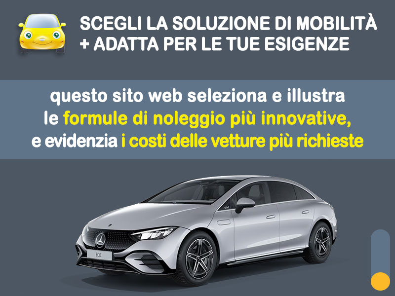 Offerta Berlina Noleggio usato: MERCEDES-BENZ EQE 350+ elettrica = l'offerta promozionale del broker Medicredit Rent con canone scontato Elettrica  foto 1