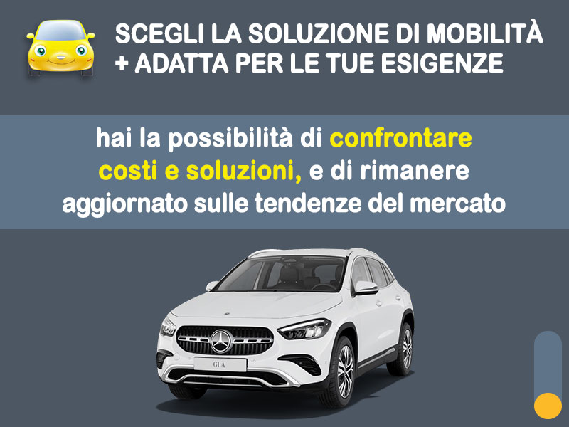 Offerta SUV e CrossOver Noleggio usato: MERCEDES-BENZ GLA 200 d = l'offerta promozionale del broker Medicredit Rent con canone scontato Diesel  foto 2