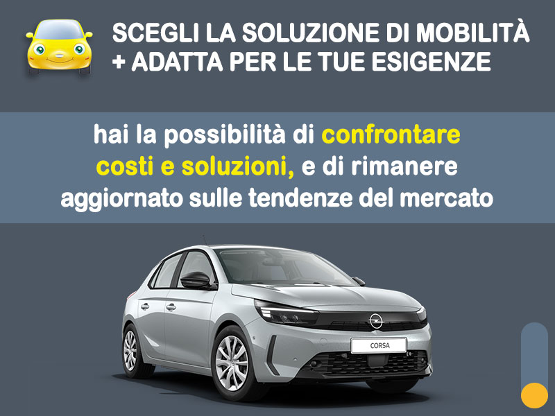 Offerta Berlina Noleggio usato: OPEL CORSA = l'offerta promozionale del broker Medicredit Rent con canone scontato Benzina  foto 2