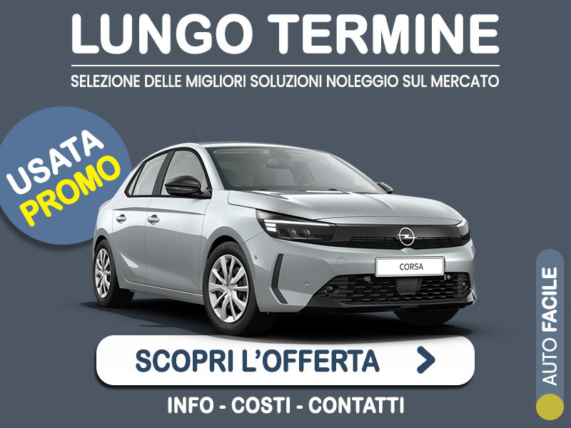 Offerta Berlina Noleggio usato: OPEL CORSA = l'offerta promozionale del broker Medicredit Rent con canone scontato Benzina  foto 0