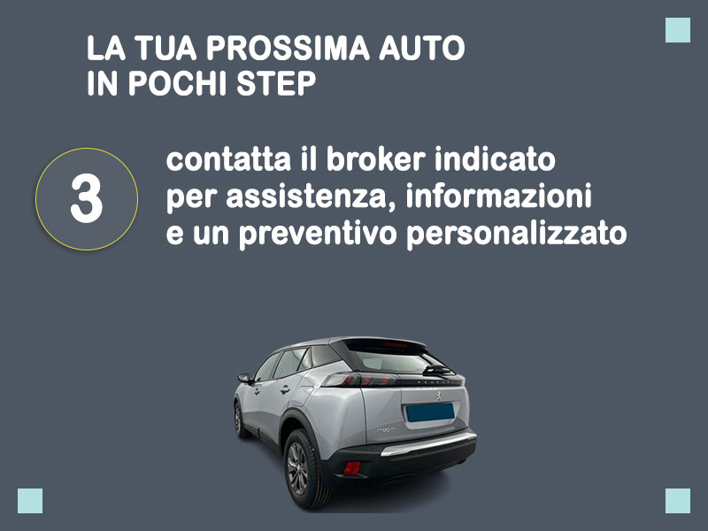 Offerta SUV e CrossOver Noleggio usato: PEUGEOT 2008 PureTech 100 Active Pack - scopriamo l'offerta Second Life di Medicredit Rent Benzina  foto 3