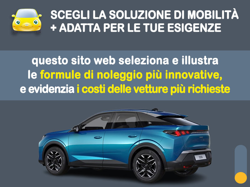 Offerta SUV e CrossOver Noleggio usato: PEUGEOT 3008 Hybrid 225 e-EAT8 GT = l'offerta promozionale del broker Medicredit Rent con canone scontato Plug-in Hybrid  foto 1