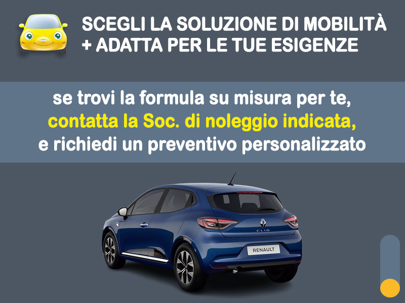 Offerta City car Noleggio usato: RENAULT CLIO 1.0 SCe = l'offerta promozionale del broker Medicredit Rent con canone scontato Benzina  foto 3