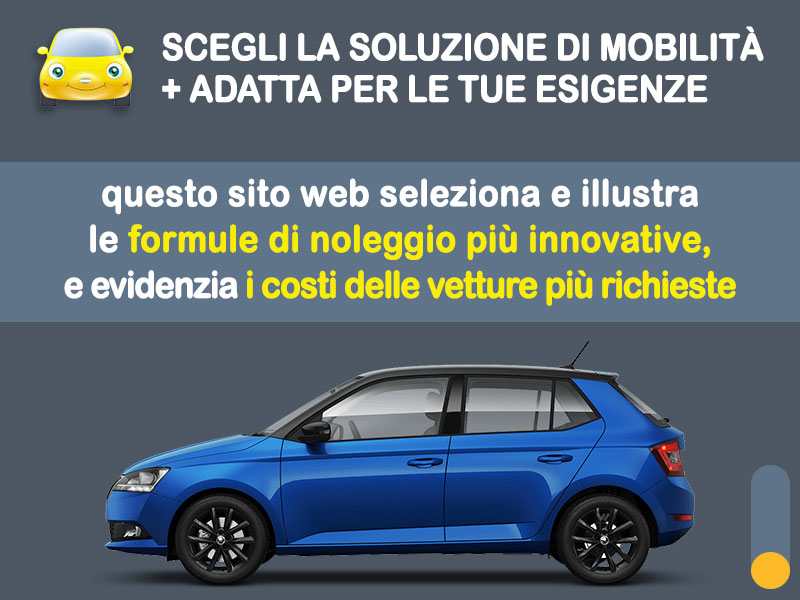 Offerta Berlina Noleggio usato: ŠKODA FABIA 1.0 MPI = l'offerta promozionale del broker Medicredit Rent con canone scontato Benzina  foto 1