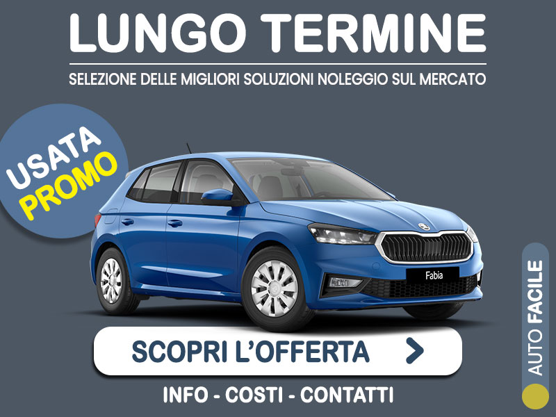 Offerta Berlina Noleggio usato: ŠKODA FABIA 1.0 MPI = l'offerta promozionale del broker Medicredit Rent con canone scontato Benzina  foto 0