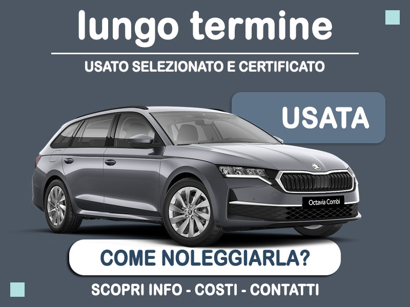 Offerta Station wagon Noleggio usato: ŠKODA OCTAVIA WAGON 2.0 TDI DSG - scopriamo l'offerta Second Life di Medicredit Rent Diesel  foto 0