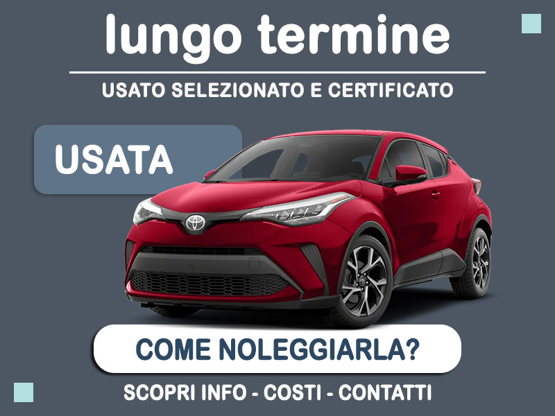 Offerta SUV e CrossOver Noleggio usato: TOYOTA C-HR 2.0 Hybrid e-CVT - scopriamo l'offerta Second Life di Medicredit Rent Full Hybrid  foto 0