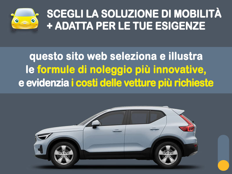 Offerta SUV e CrossOver Noleggio usato: VOLVO XC40 = l'offerta promozionale del broker Medicredit Rent con canone scontato Ibrida - benzina (MHEV)  foto 1