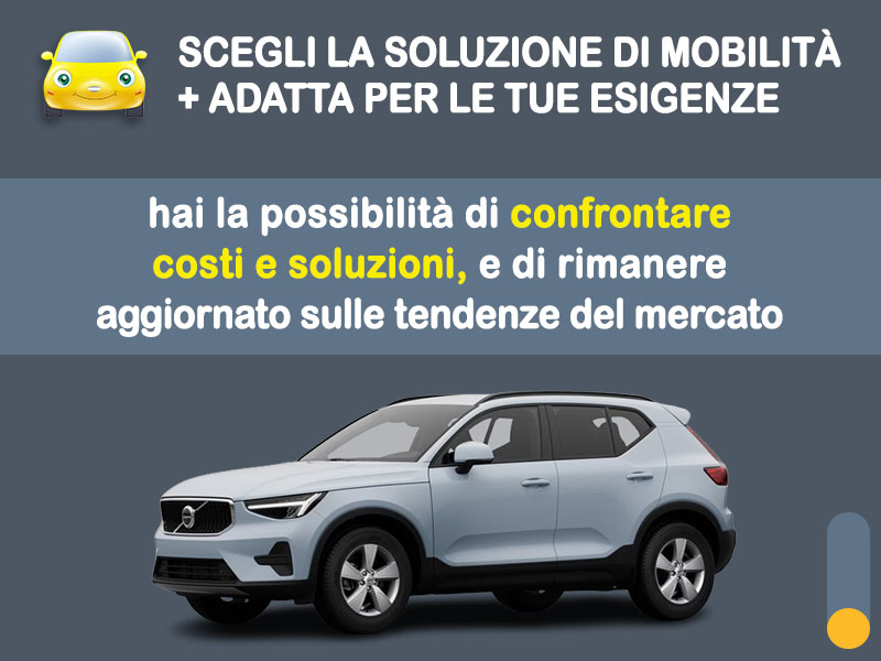 Offerta SUV e CrossOver Noleggio usato: VOLVO XC40 = l'offerta promozionale del broker Medicredit Rent con canone scontato Ibrida - benzina (MHEV)  foto 2